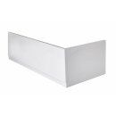 PLAIN 185 Frontschürze 185x59cm, links, weiss