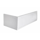PLAIN 185 Frontschürze 185x59cm, rechts, weiss