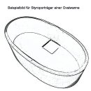 Styroporträger zu Badewanne IO