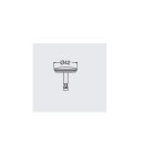 Ablaufgarnitur Ersatzstopfen, Messing, 42mm, Chrom