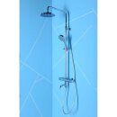 KIMURA Thermostat Duschs&auml;ule mit Wanneneinlauf,...