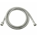 LUX Metall-Duschschlauch, Verlängerungsmöglichkeit 150-180cm, Chrom