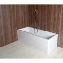 PLAIN 165 Frontschürze 165x59cm, links, weiss