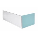 COUVERT 180 L, Frontschürze links, 180x52 cm, weiss