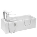 CASCADE Badewanne mit Tür/Seniorenbadewanne 169,5x70cm  Ausführung Rechts