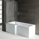 Raumsparwanne SYNA 150x85/70 cm links, mit...