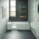 CASCADE Badewanne mit Tür/Seniorenbadewanne 150x70cm...