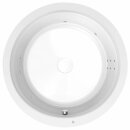 OBLO HYDRO WhirlpoolBadewanne, 165x48cm, weiss