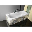 JIZERA Badewanne 180x80x39cm ohne F&uuml;sse, weiss