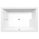 DUPLA Badewanne mit Füssen 180x120x54cm, weiss