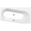 Raumspar Badewanne ASTRA WR 165x90x48cm, rechts, weiss