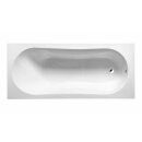 JIZERA Badewanne 160x70x39cm ohne F&uuml;sse, weiss